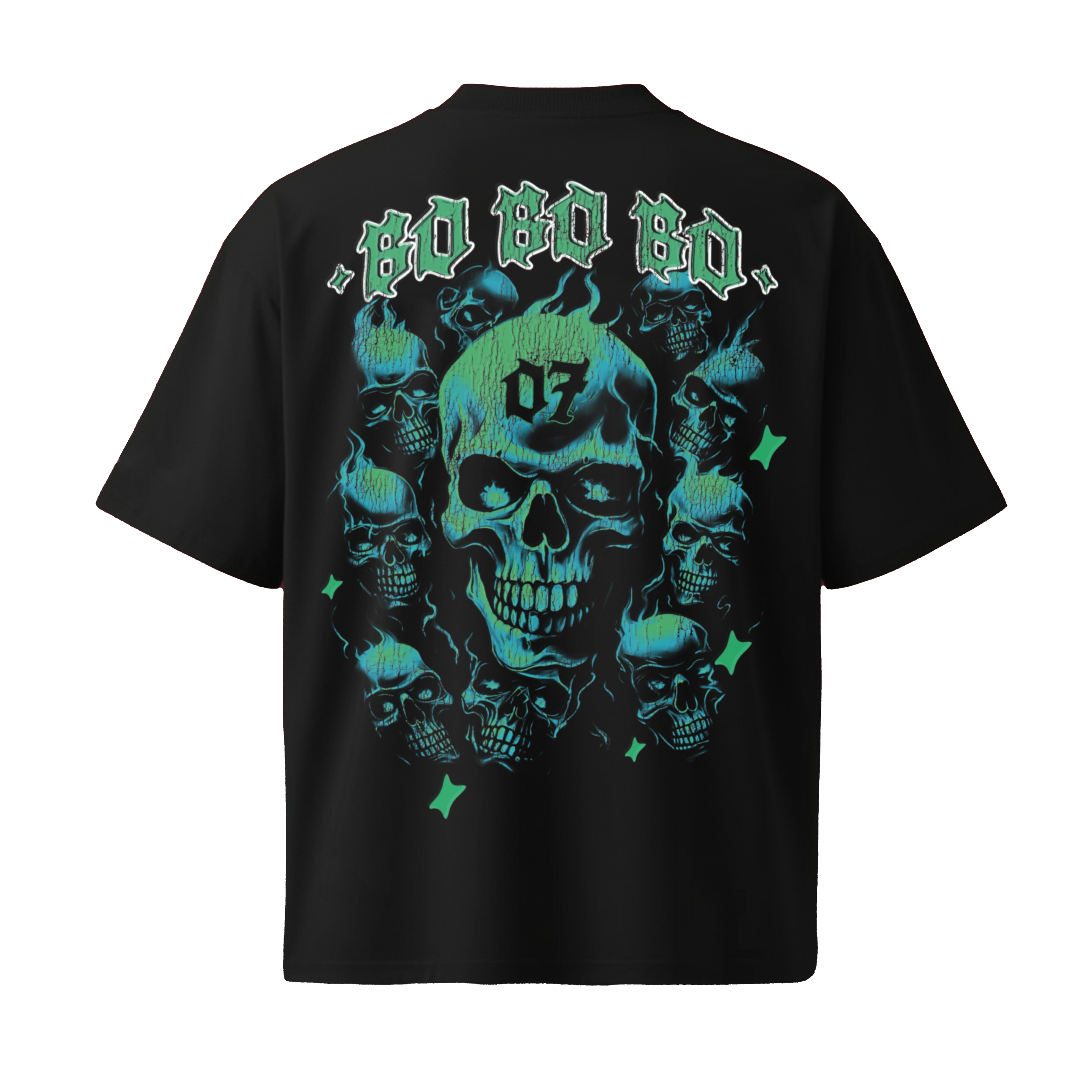 “COMO ME MIRA” Graphic Tee - Black