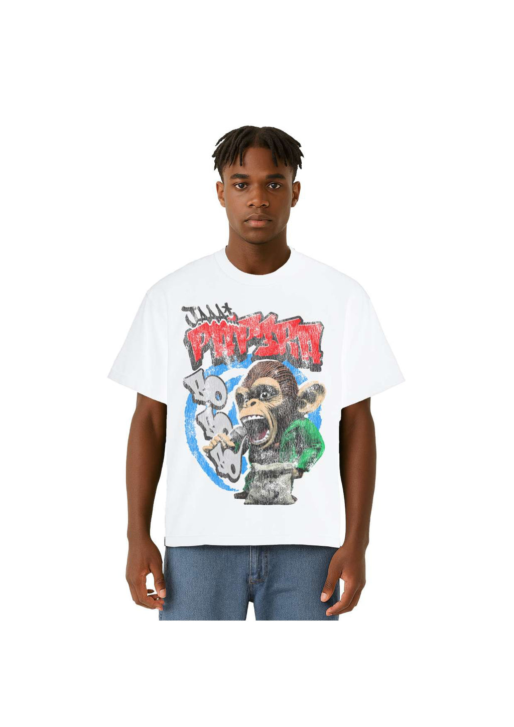 Men White T-Shirts white