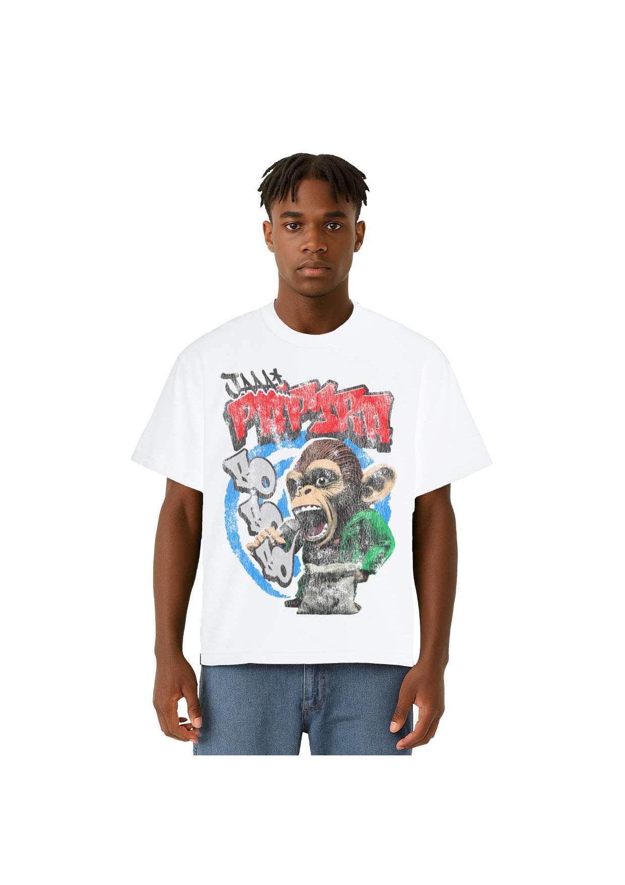 Men White T-Shirts white